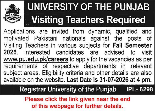Job Advertisement