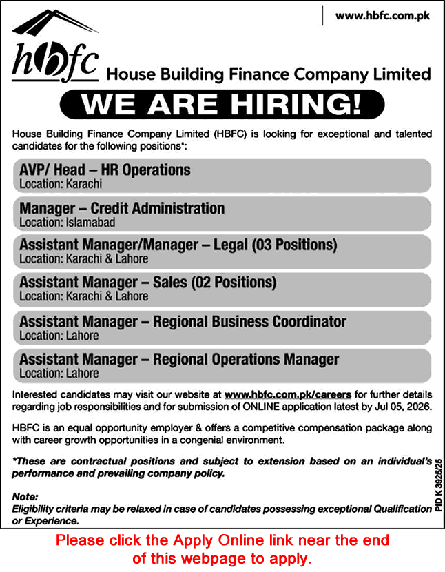 Job Advertisement