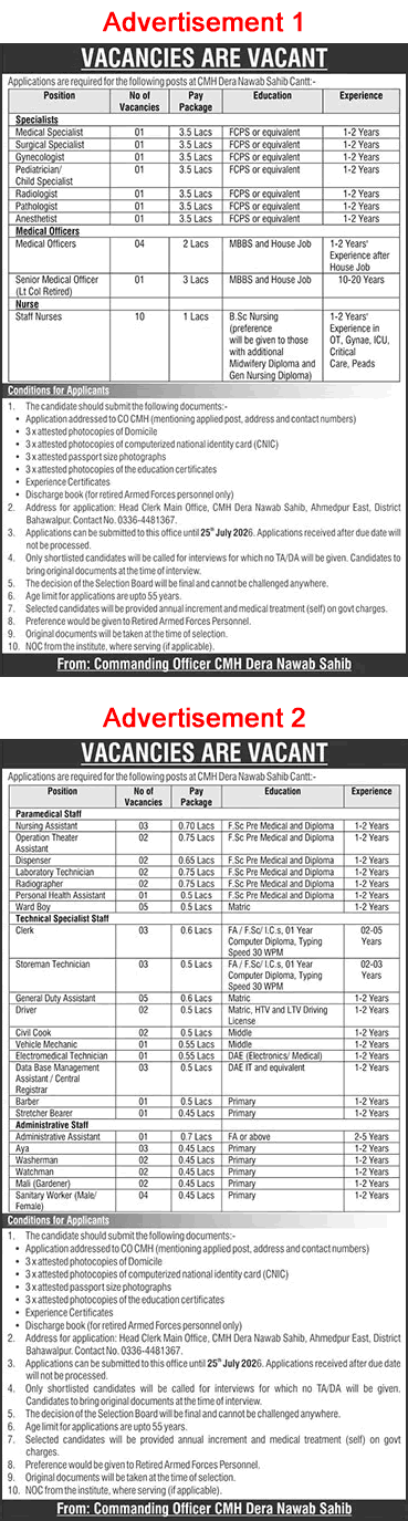 Job Advertisement
