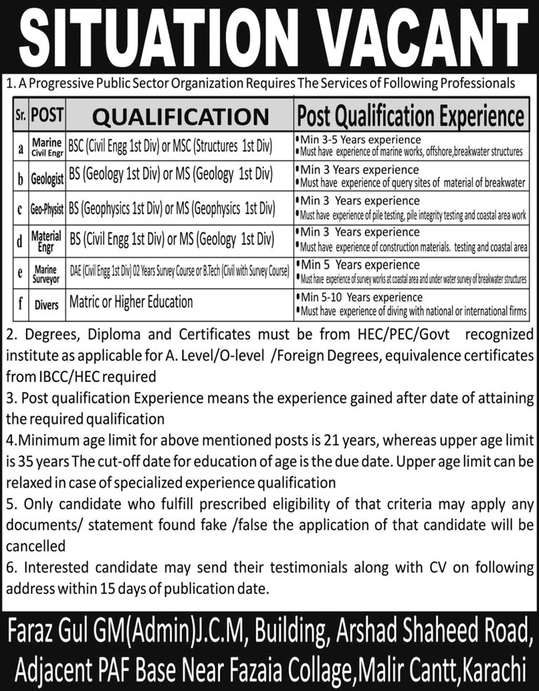 Job Advertisement