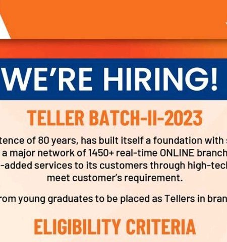 Allied Bank Latest Hiring For Teller Batch-II 2023 Male Female Apply Online