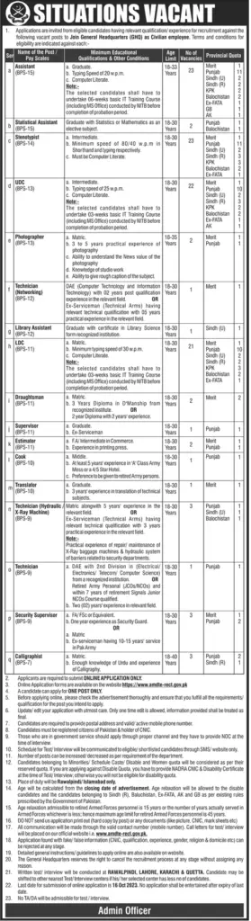Pak Army Civilians Jobs 2023 – Join GHQ as Civilian Employs – amdte.rect.gov.pk 5 svg%3E