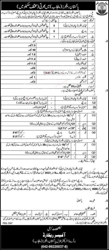 Pakistan Rangers Jobs 2023 Advertisement Latest 1 svg%3E