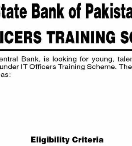 State Bank of Pakistan Latest Job Advertisement 2023