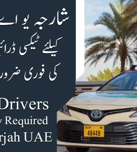 Sharjah Taxi Driver Jobs – Apply For Sharjah Taxi Jobs
